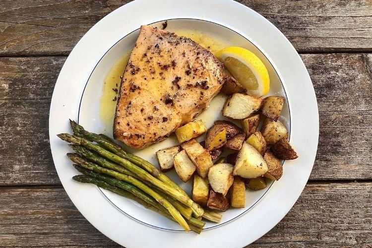 Craig Fear's Pan-Seared Pumpkin Swordfish